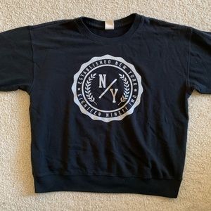 Abercrombie Collegiate Crewneck - Black - Size M